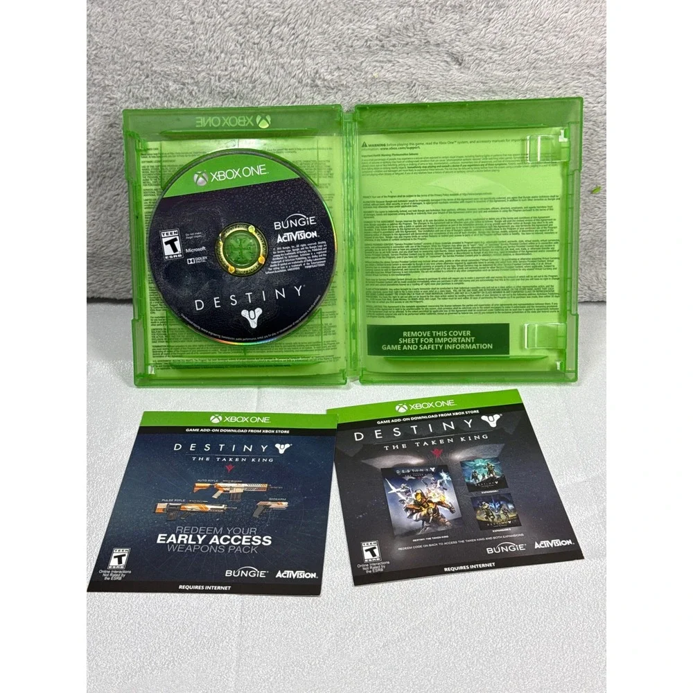 Bungie Destiny The Taken King Xbox One OS Green Legendary Edition FPS Game